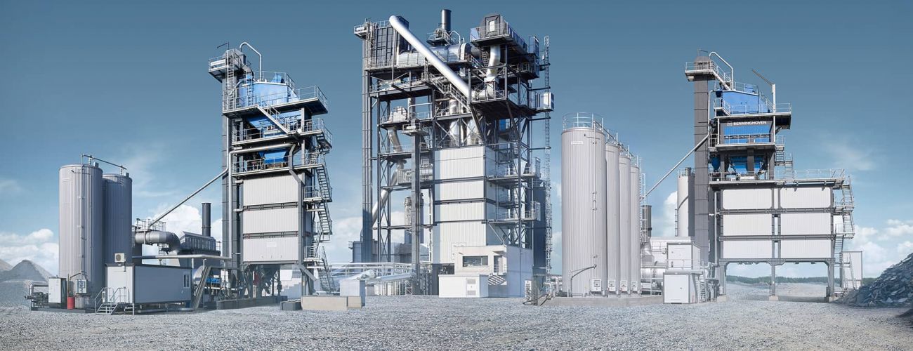 Road Construction Machinery and Asphalt Plant